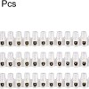 3Pack Screw 12 Terminal Block 3A 12 Dual Row Type U Wire Connector